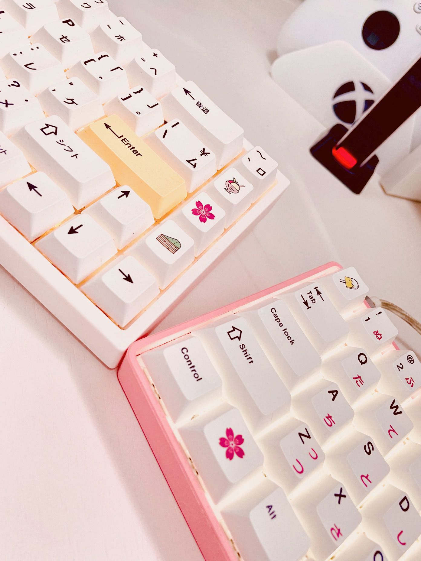 PBT Keycap Black Powder Japanese Mechanical Keyboard Keycaps