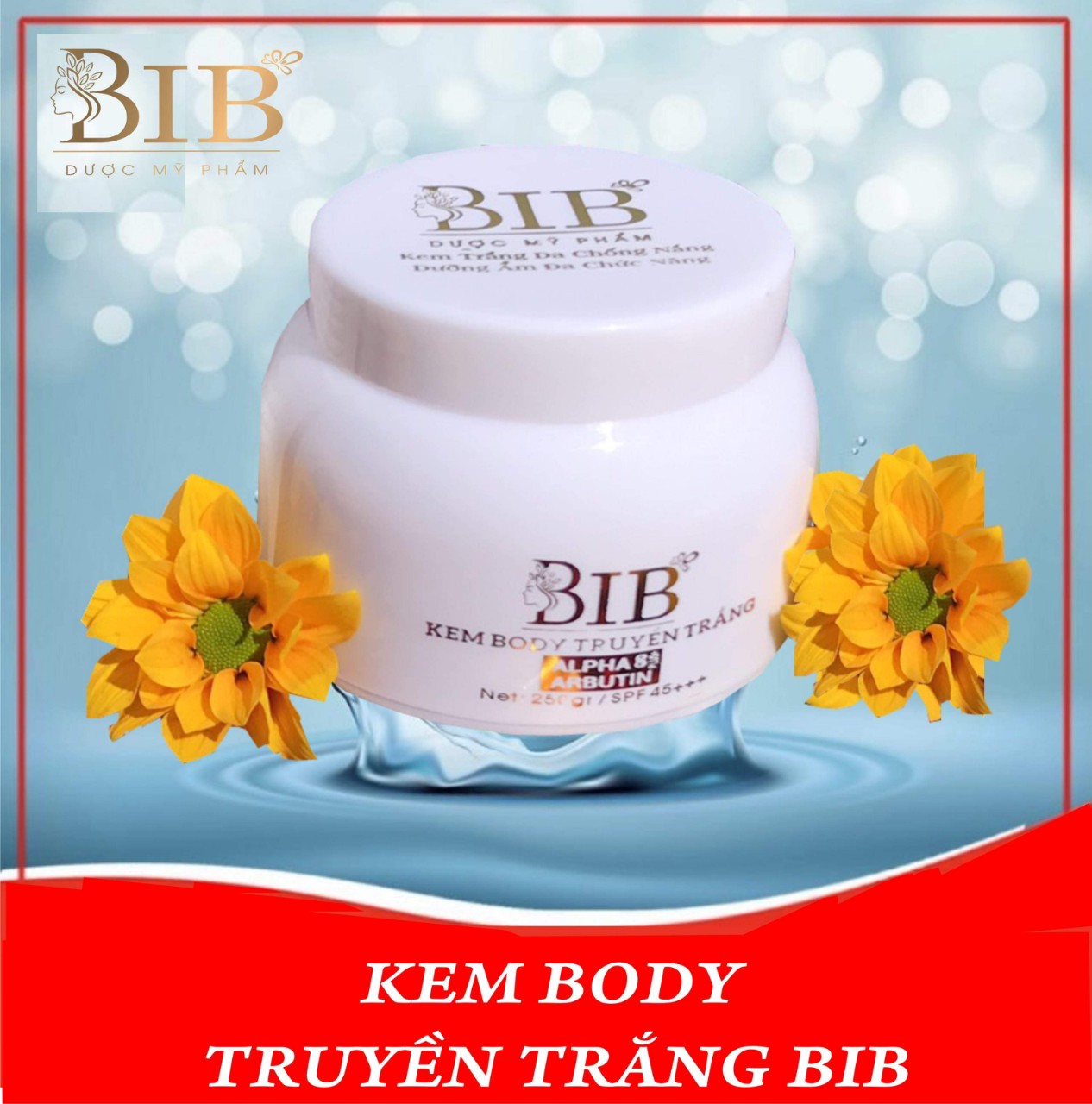 KEM BODY MỀM BIB HƯƠNG NƯỚCHOA