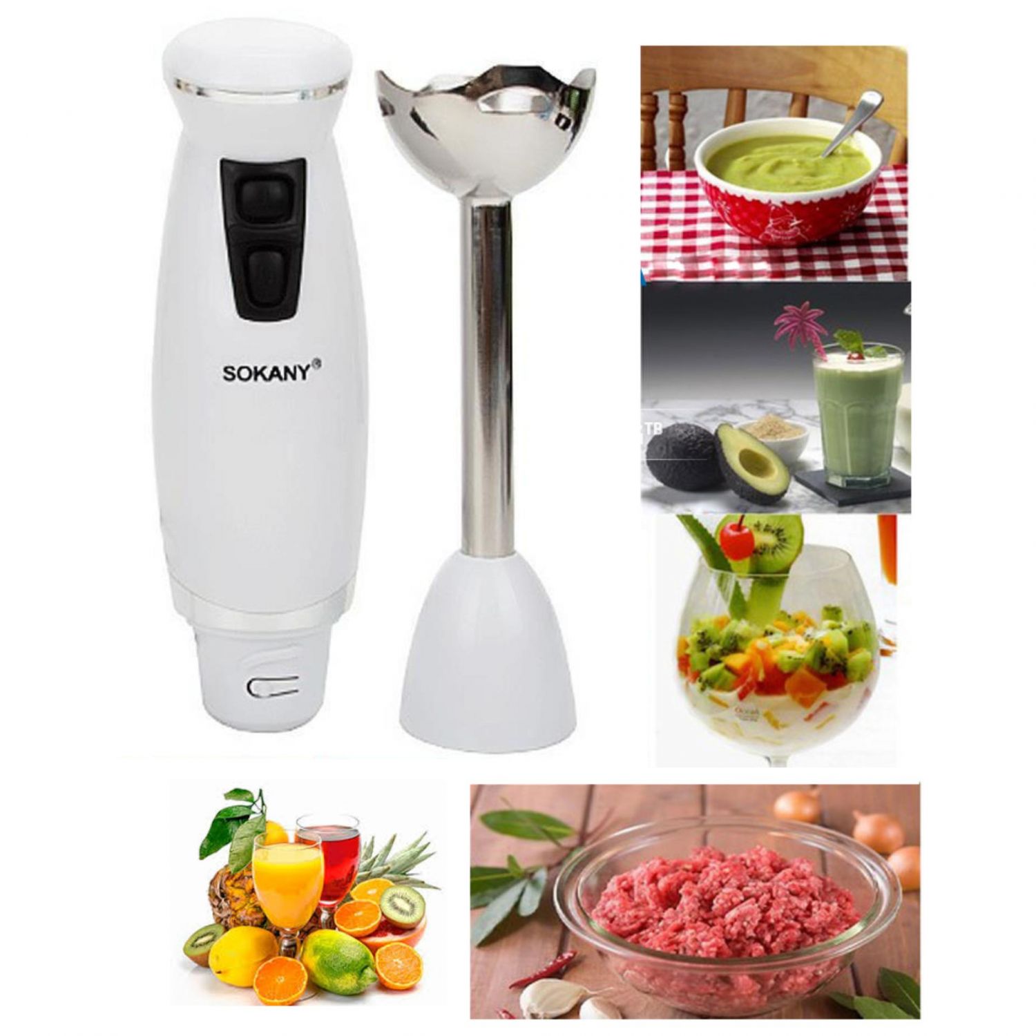 [HCM]Máy xay cầm tay Sokany 1809