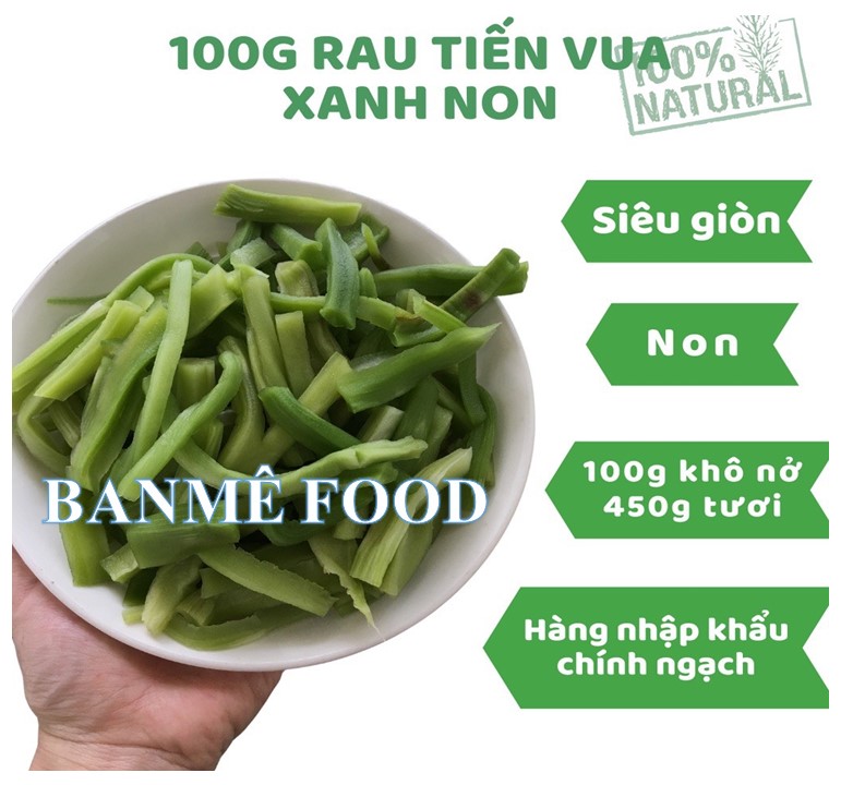 RAU TIẾN VUA SẤY KHÔ 500G