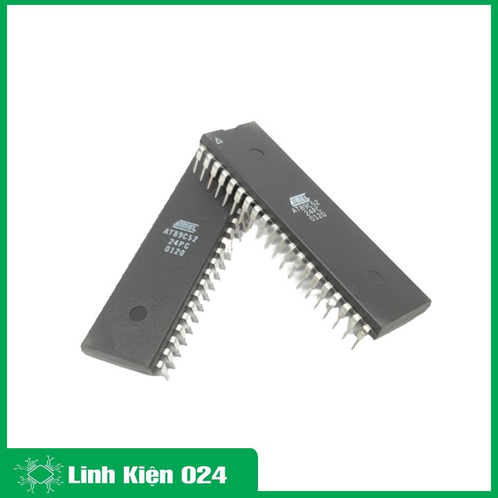 AT89C52 24PU/24PI DIP40 - IC vi điều khiển 8bit
