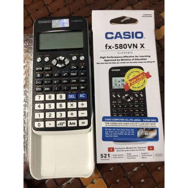 Máy tính CASIO FX580VNX Sắc Màu Chính Hãng Bảo Hành 7 năm Bitex