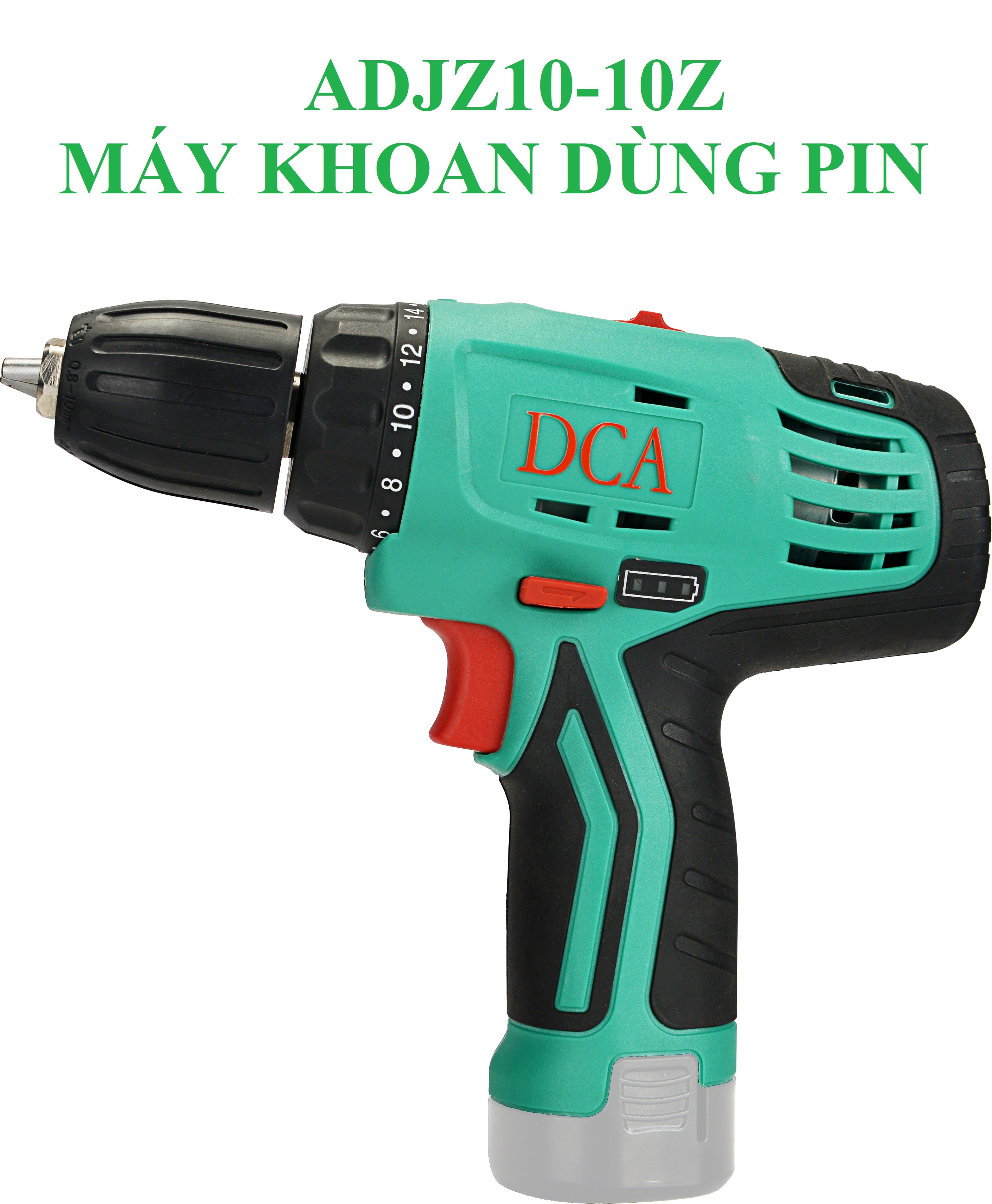 Thân máy khoan dùng pin 12v adjz10-10z
