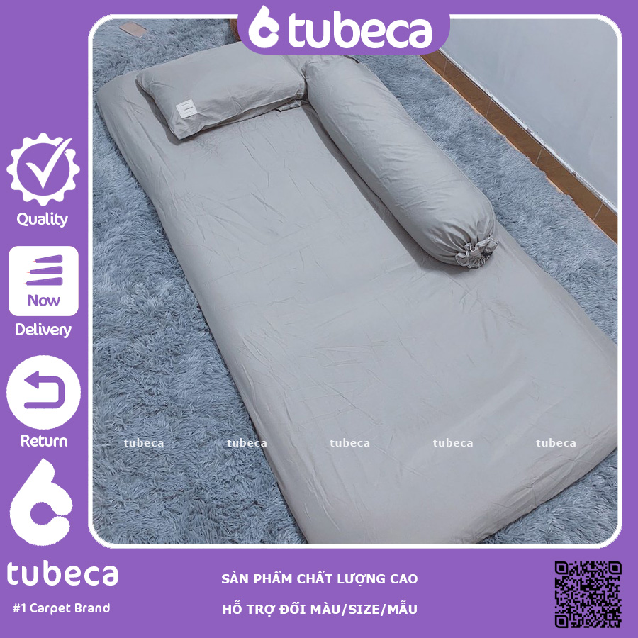 Vỏ gối ôm Cotton TICI Hàn 35x100cm | TUBECA