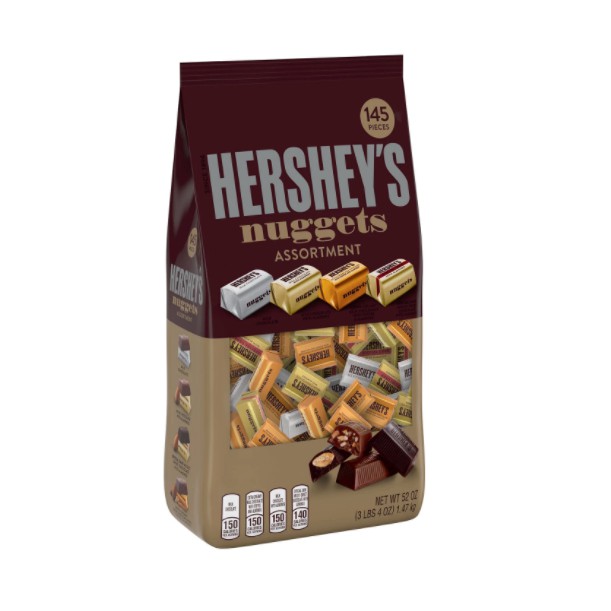 Socola Hershey's Nuggets Assorted Chocolate Candy 900g bill Mỹ