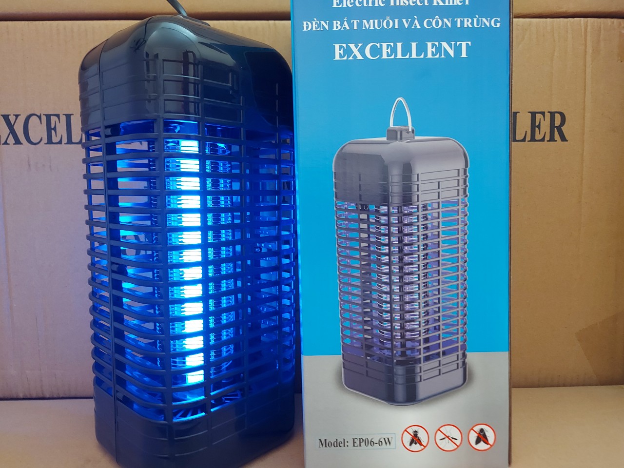 Đèn bắt muỗi và côn trùng E xcellent