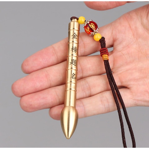Bút VĂN XƯƠNG ĐỒNG (Kèm Hộp nhung, Phù văn xương, Đá)