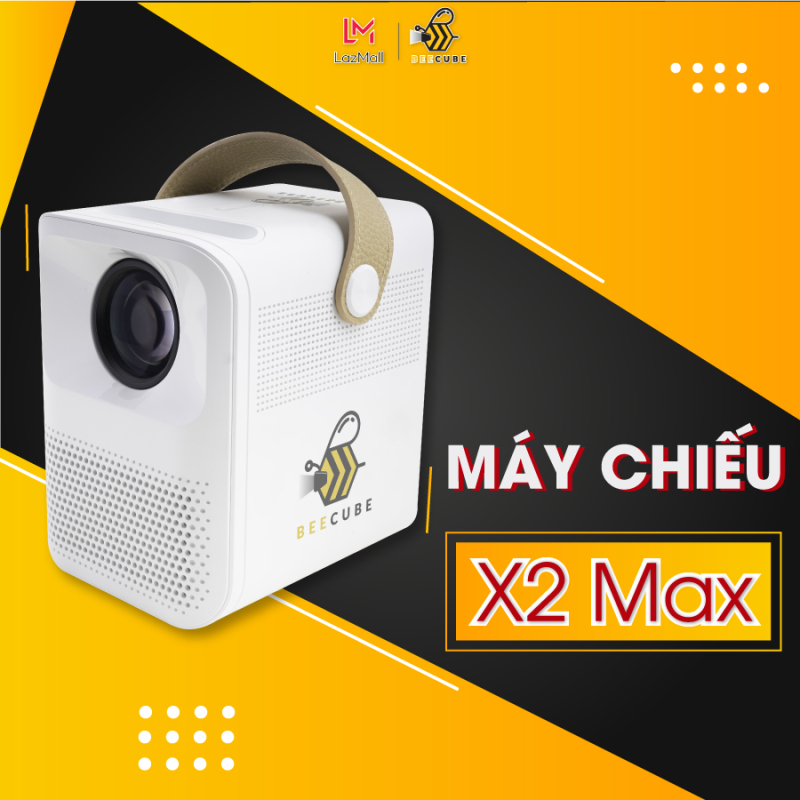 Máy Chiếu Mini BeeCube X2 MAX - Độ Phân Giải FullHD 1080P - Bảo Hành 12 Tháng