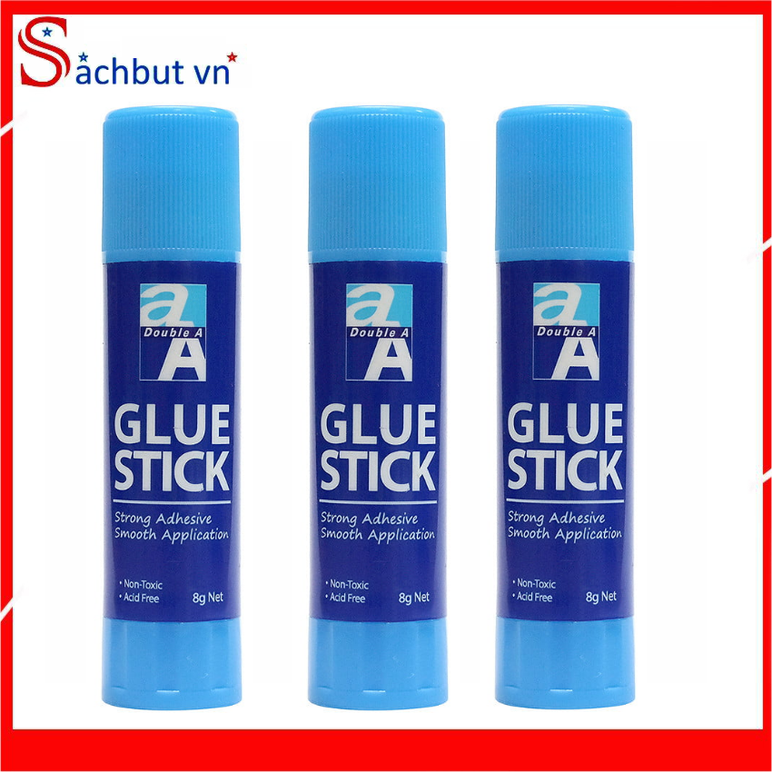 Hồ Khô Double A - Keo Dán Giấy 8 gam