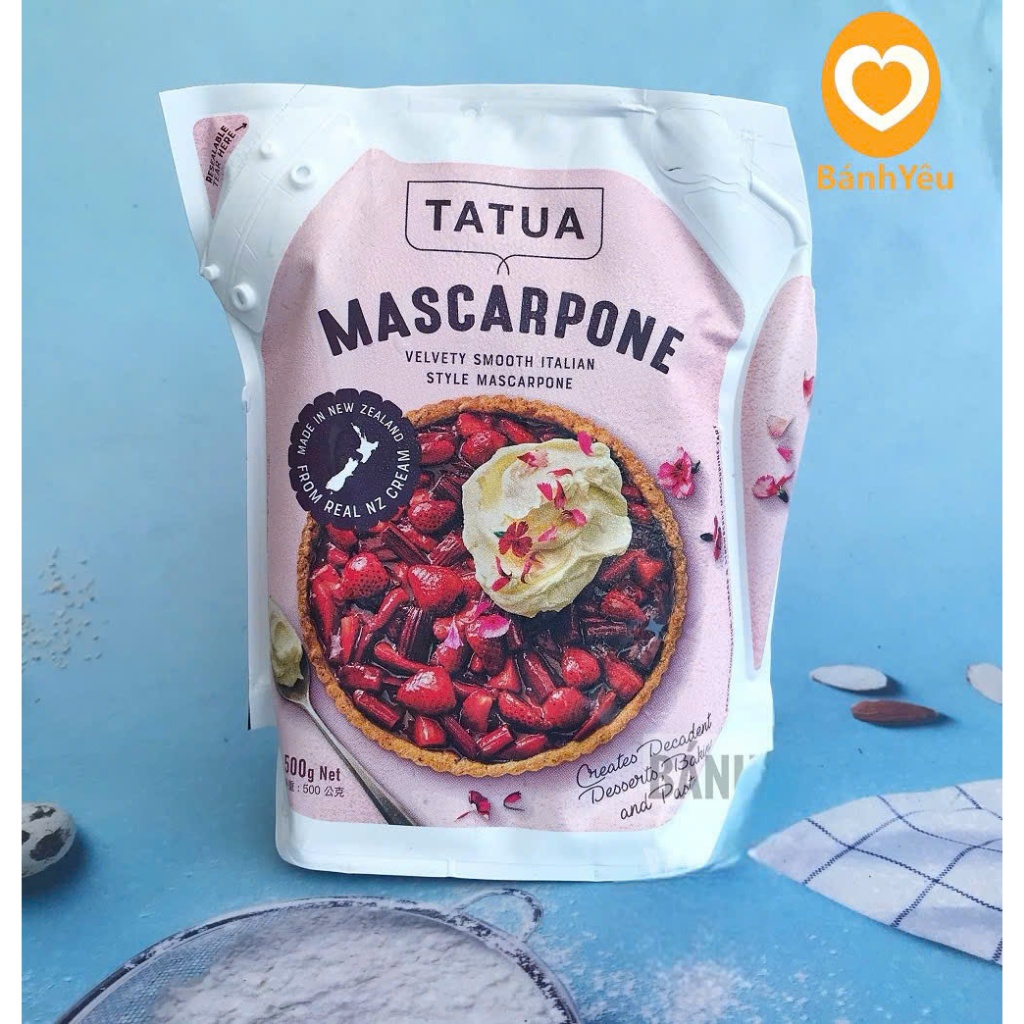 Phô mai Mascarpone TATUA 500g ( Giao TP.HCM )