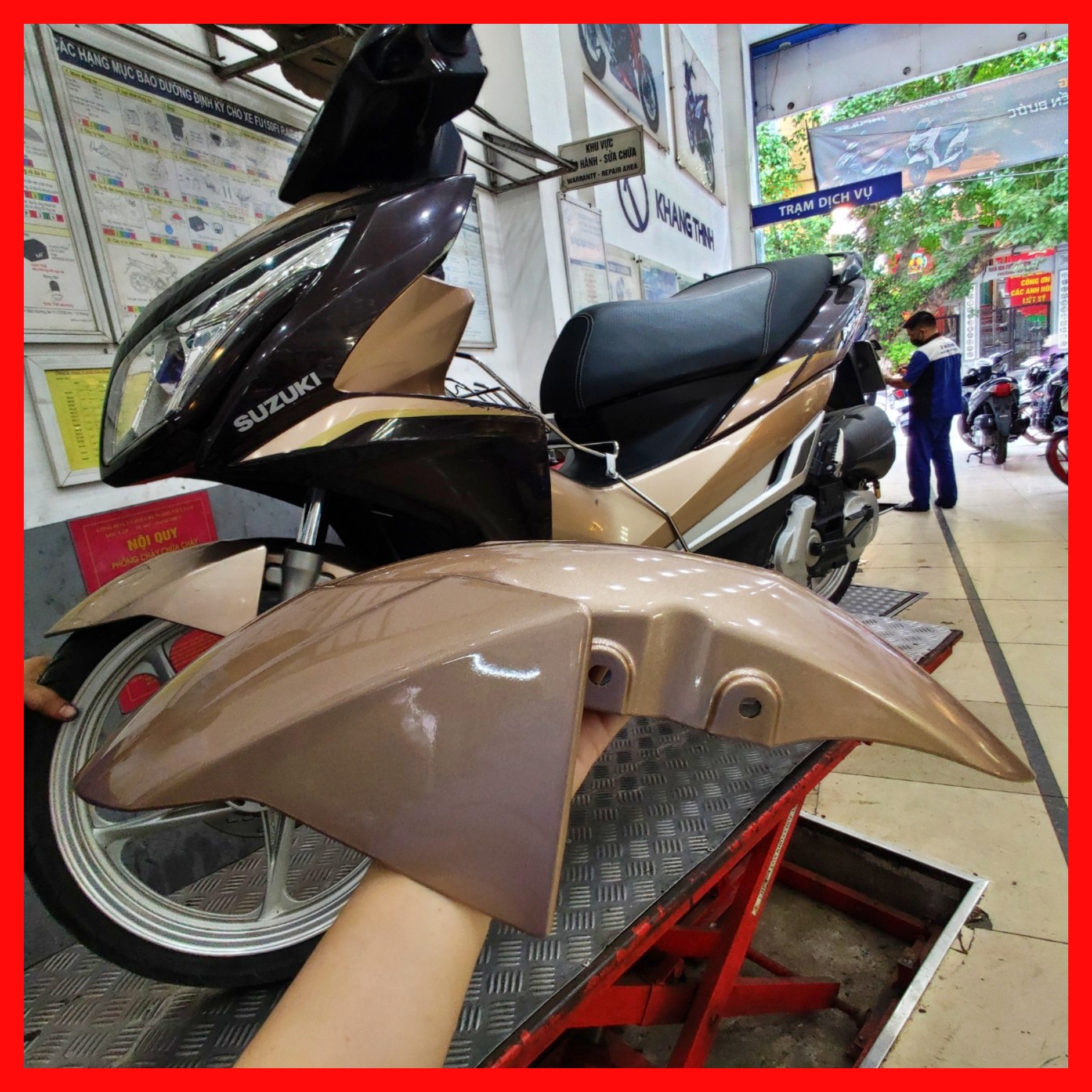 DÈ TRƯỚC SUZUKI IMPULSE - HÀNG CHÍNH HÃNG