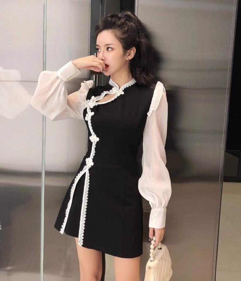 SET SƯỜN XÁM TAY VOAN CỰC HOT - CỰC ĐẸP