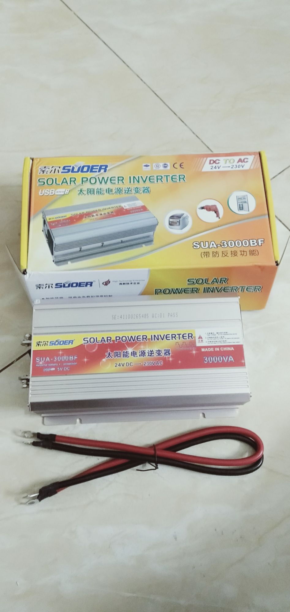 bộ đổi điện 24v lên 220v 3000w