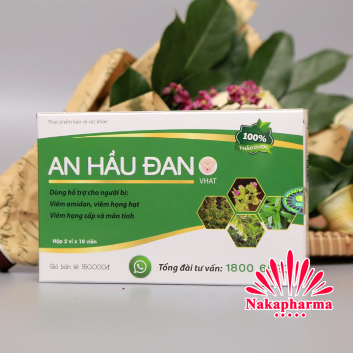 An Hầu Đan - Giảm Viêm Amidan, Viêm Họng Hạt