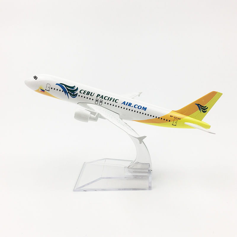 Mô hình máy bay tĩnh A320 Cebu Pacific Airlines 16cm
