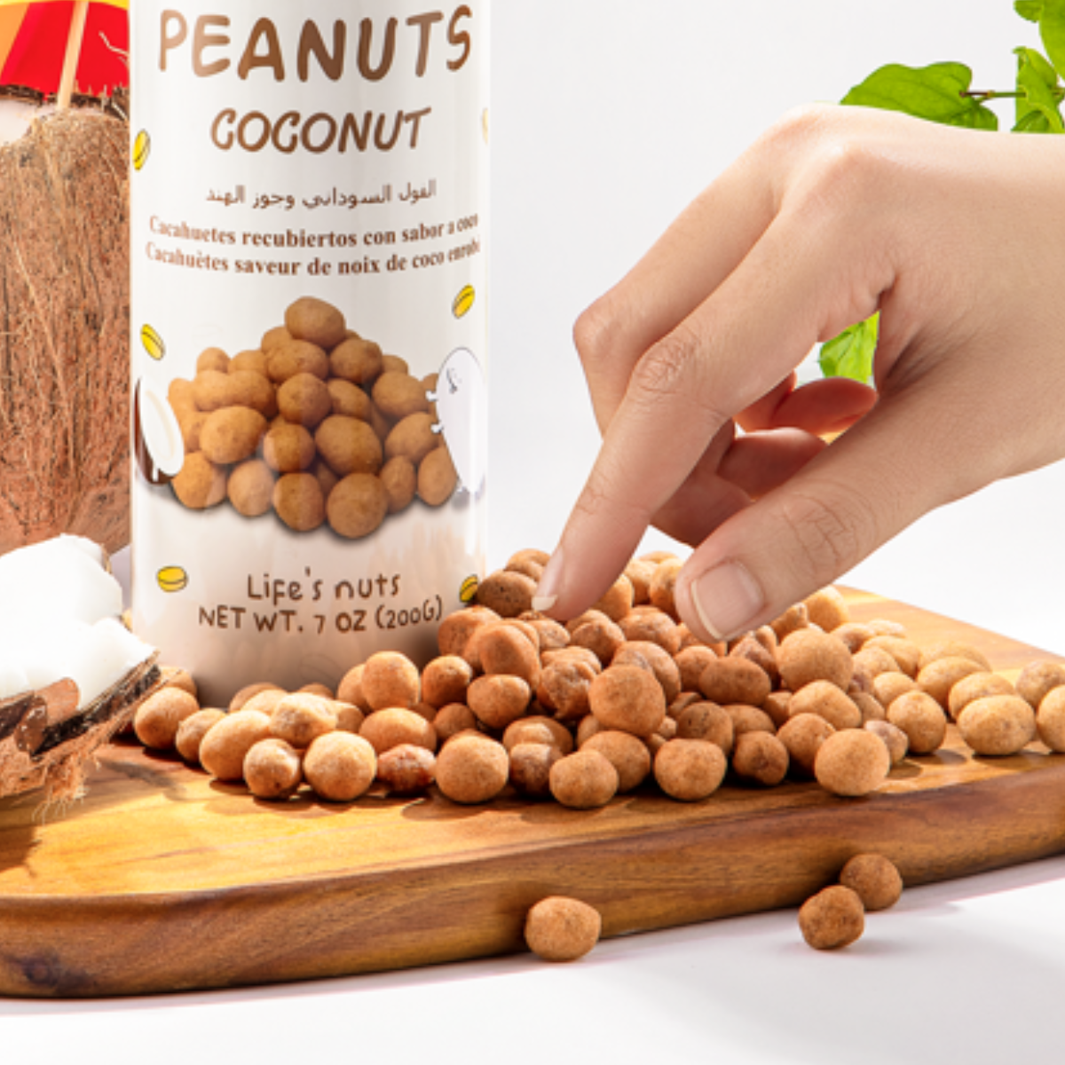 Nut Walker Peanuts - Coconut Milk Flavor - 200g Can