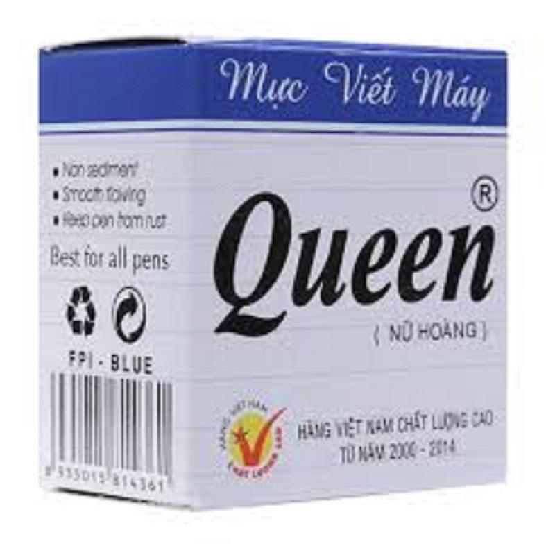Combo 2 Hộp Mực Bút Máy Queen Xanh 30ml