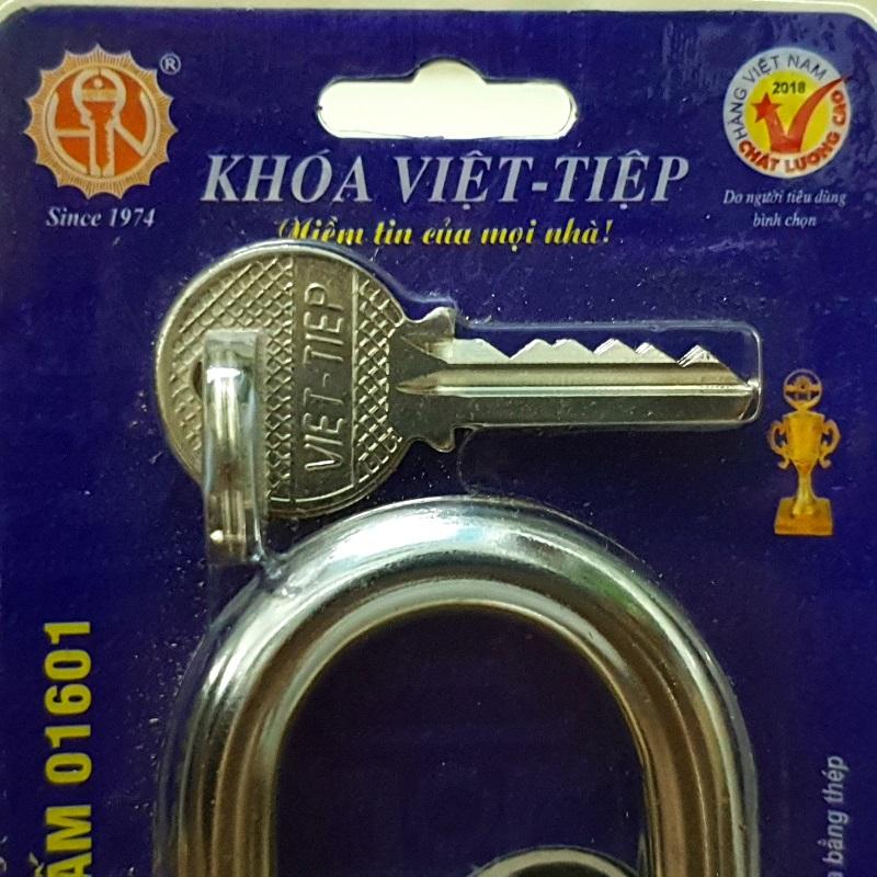 Khóa Treo Đồng Bấm 6P Việt Tiệp 01601