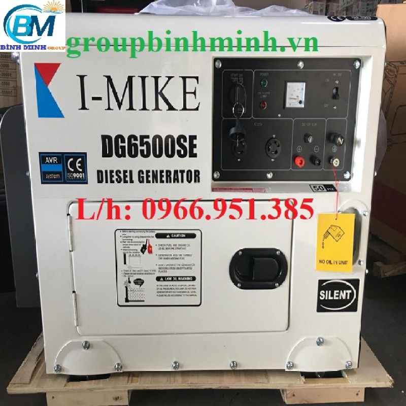 Máy Phát Điện Chạy Dầu 5Kw I-MIKE DG 6900SE