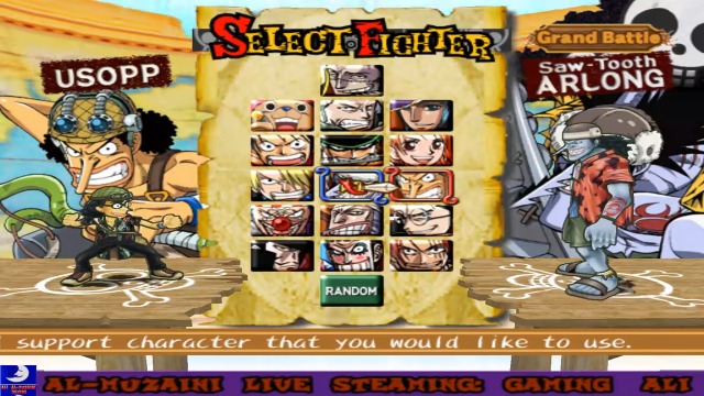 [HCM]game ps2 one piece grand battle