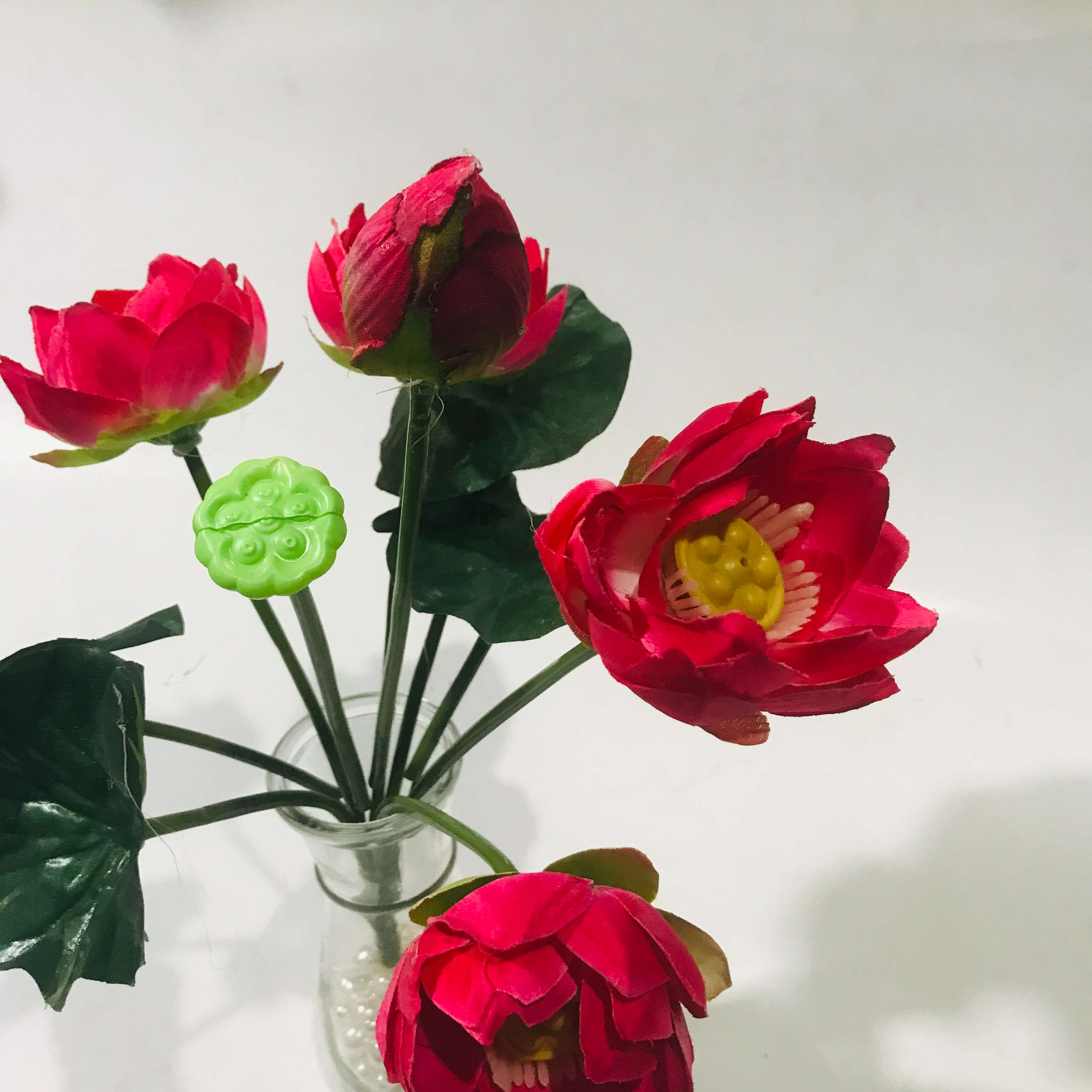CHÙM HOA SEN GIẢ TRANG TRÍ TẾT