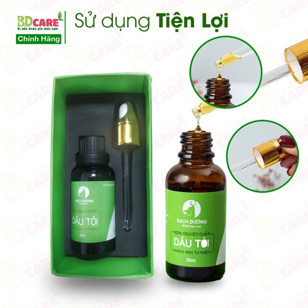 Dầu Tỏi Bạch Dương - 30ml BDcare