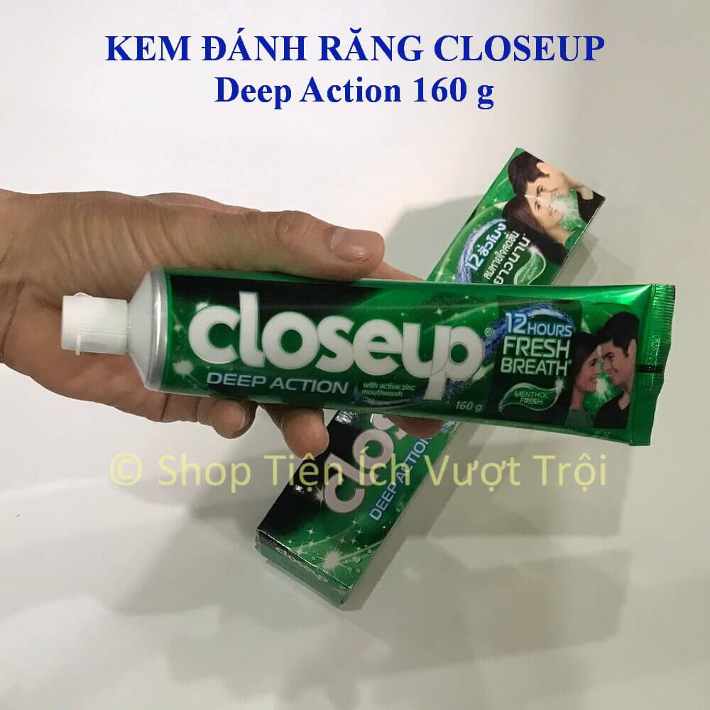 Combo 5 Tuýp Kem đánh răng Closeup Thái Lan 160g