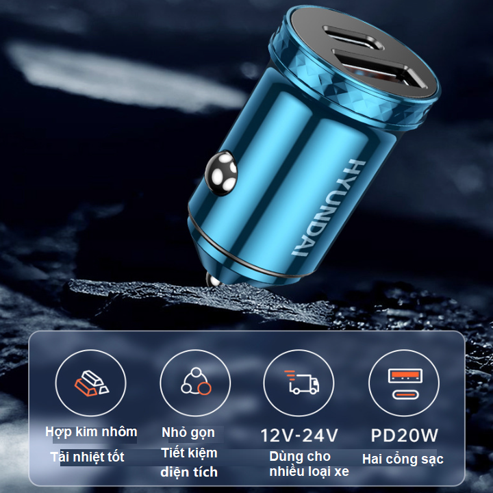 Car charger adapter Hoco Z28