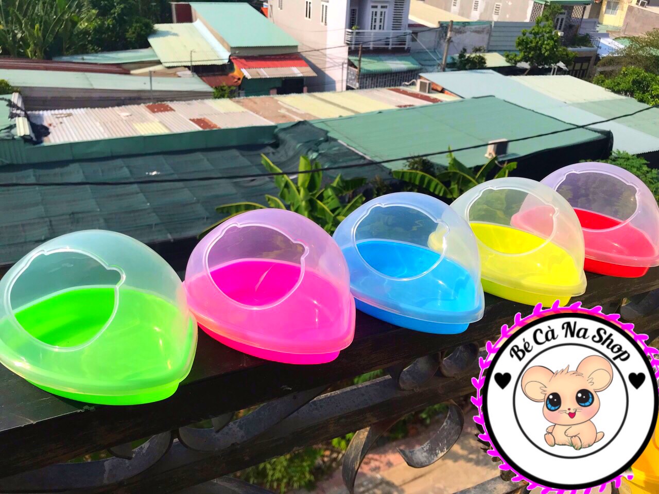 nhà tắm gấu size lớn cho hamster