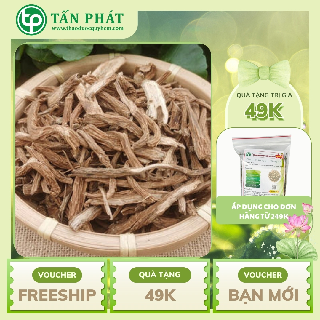 Tục đoạn sấy khô 100g (Loại 1, Thơm, Sạch) - Tấn Phát - Chuyên dùng để pha trà và sắc nước uống