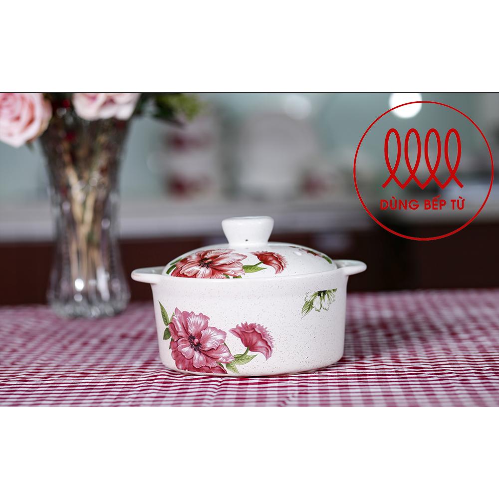 Bộ 2 nồi sứ bếp từ ROYALCOOKS 2L, 1.3L (ihRC-SET01)