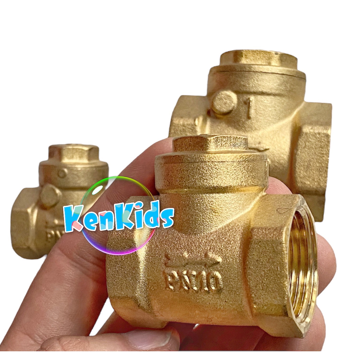 Van một chiều , van lá đồng dẫn nước 1 chiều ren 21 / 27 / 34