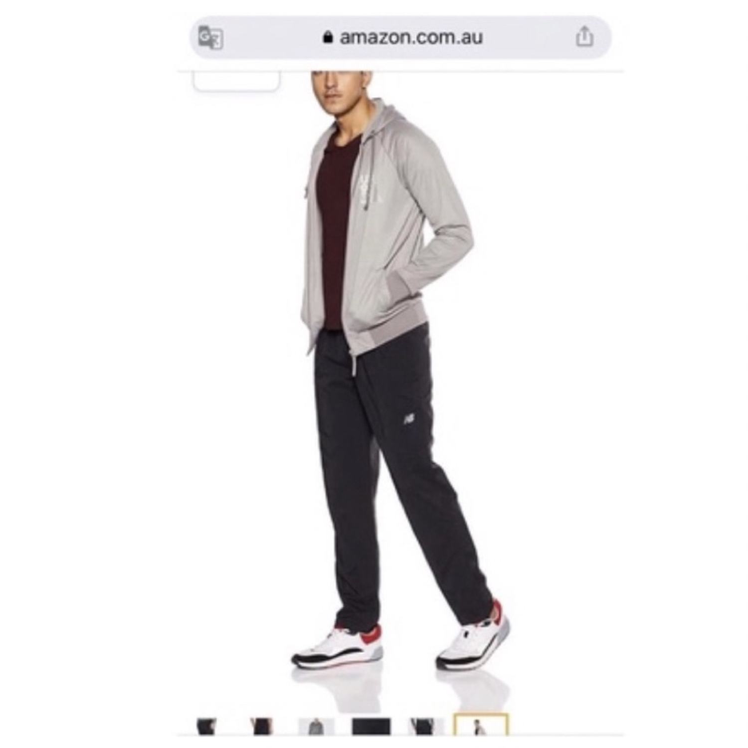 Quần gió nam NB (newbalance) VNXK ống suông