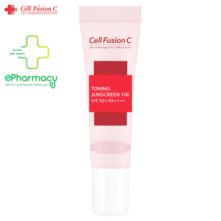 [MINI] Cell Fusion C Kem Chống Nắng Nâng Tông Toning Sunscreen 100 SPF50+ PA++++ trắng hồng 10ml thumbnail