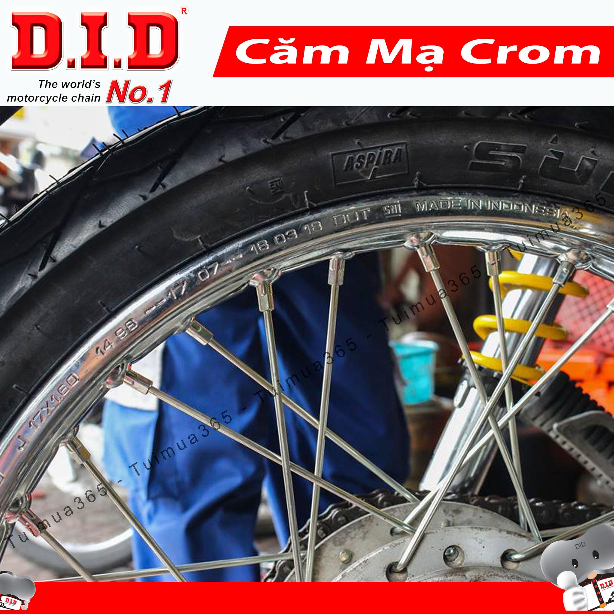 [HCM]Bộ Căm Trước Sau Mạ Crom DID Thắng Đĩa Wave RS ( Thái Lan )
