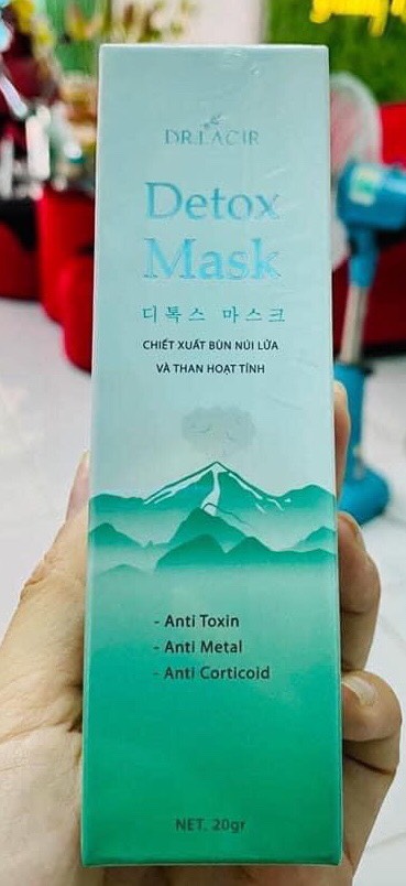 (CHÍNH HÃNG) Mặt nạ thải độc Dr.lacir 20g