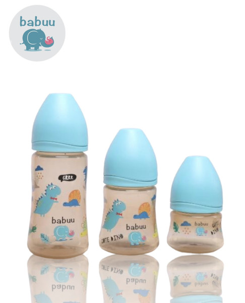 Bình sữa nắp sóng babu baby nhựa ppsu không chứa bpa 90ml,150ml,240ml nhật bản bb17930