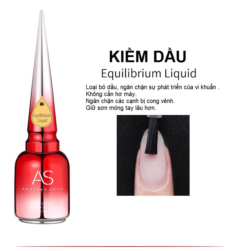 Equilibrium liquid | kiềm dầu as đỏ | chai chức năng