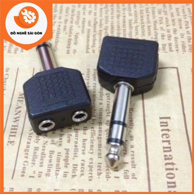 Jack chia Audio cổng 6.5 ra 3.5 và 3.5 ra 6.5
