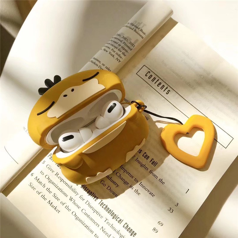 Case airpods pro vịt pokemon dễ thương