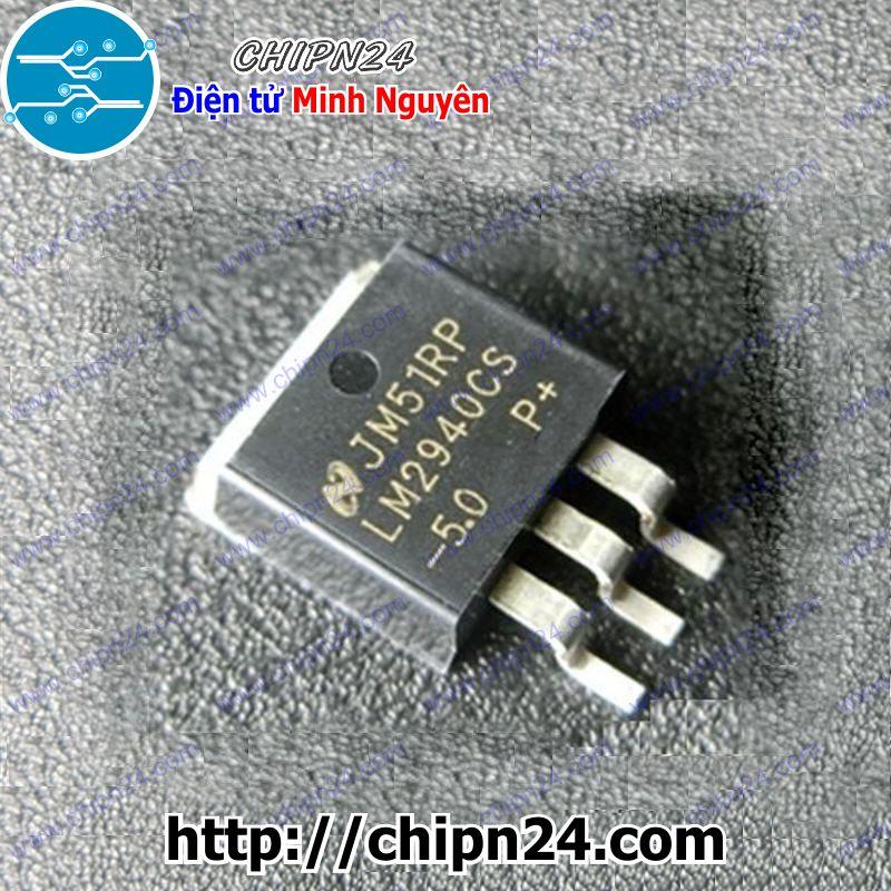 [2 con] (SOP) IC Dán LM2940-5V TO-263 (SMD) (LM2940CS-5.0 LM2940 5V 2940)