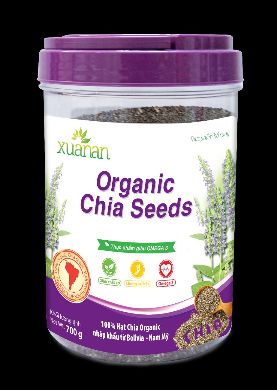 HẠT CHIA ORGANIC XUÂN AN - 700G