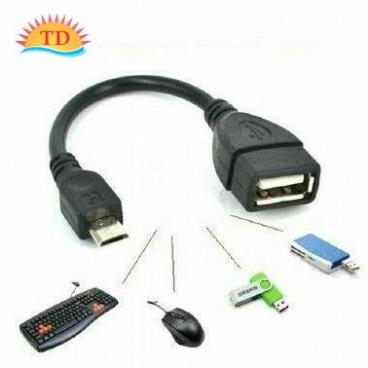 Cáp OTG 8600 (Đầu dẹp V8)