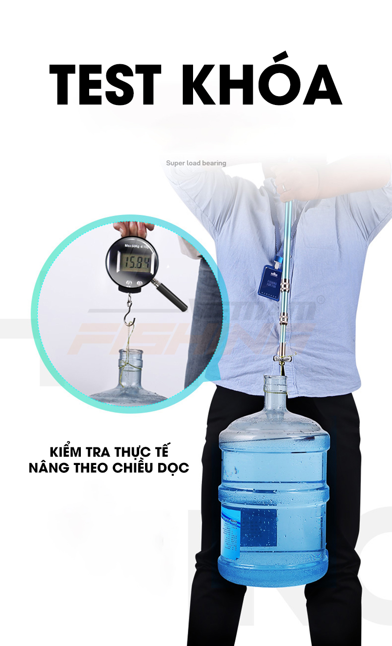 [Ảnh thật] [Chính hãng] Gác cần Handing 2021 (không chân cắm đất)