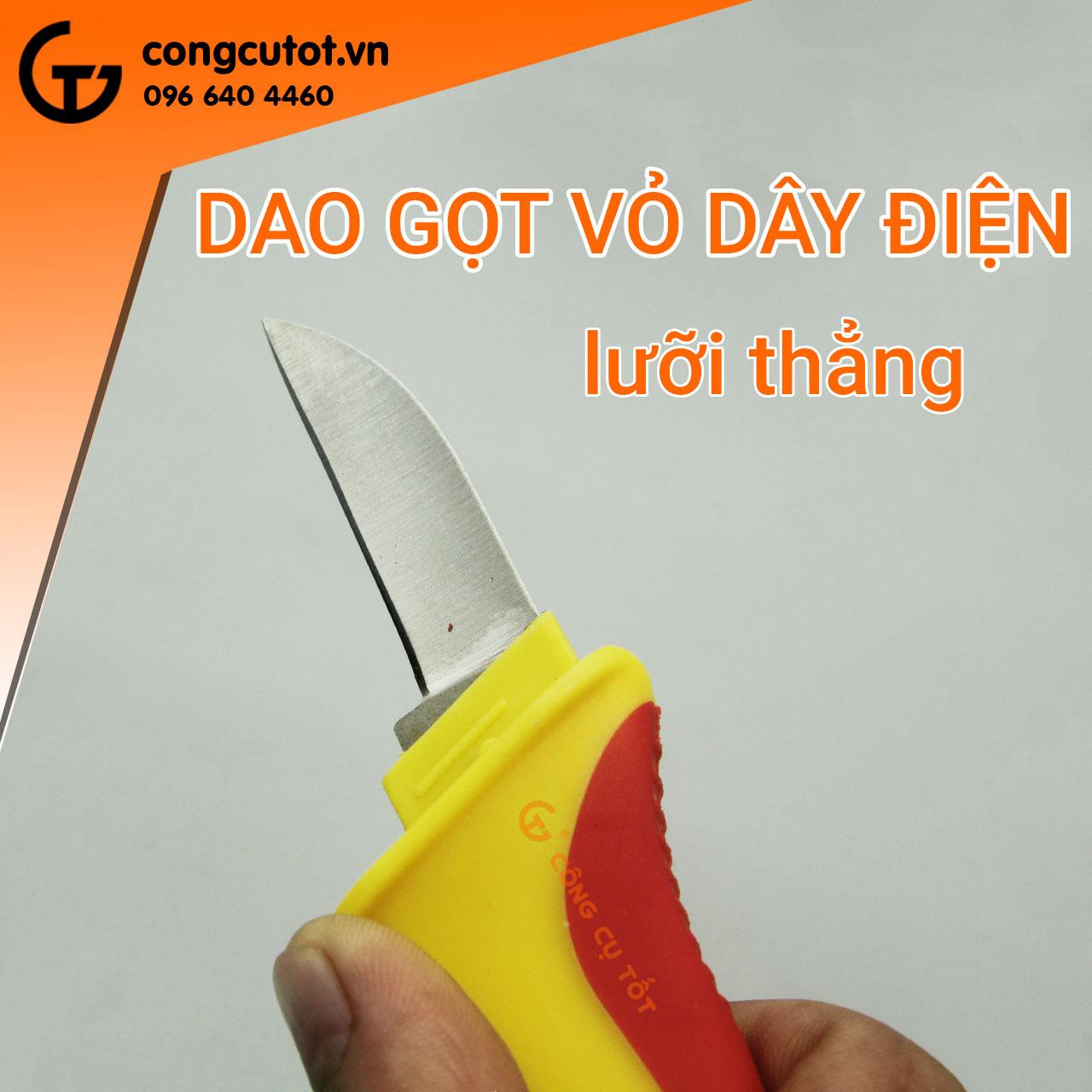 Dụng cụ tách vỏ dây điện cán cao su cách điện