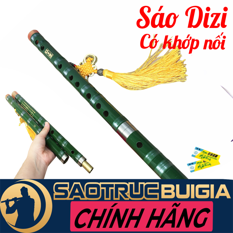 hot sale Sáo Dizi La trầm A4 có khớp nối Nhiều màu Loại cao cấp tại SÁO TRÚC BÙI GIA - Tặng túi nhung màng rung dây treo