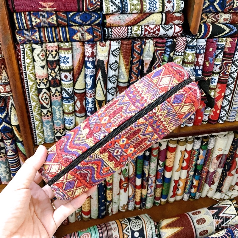 Bóp bút thổ Cẩm