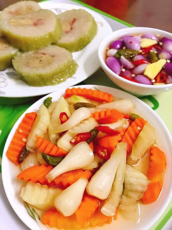 (Freeship) Dưa kiệu Huế chua ngọt hủ 850gr