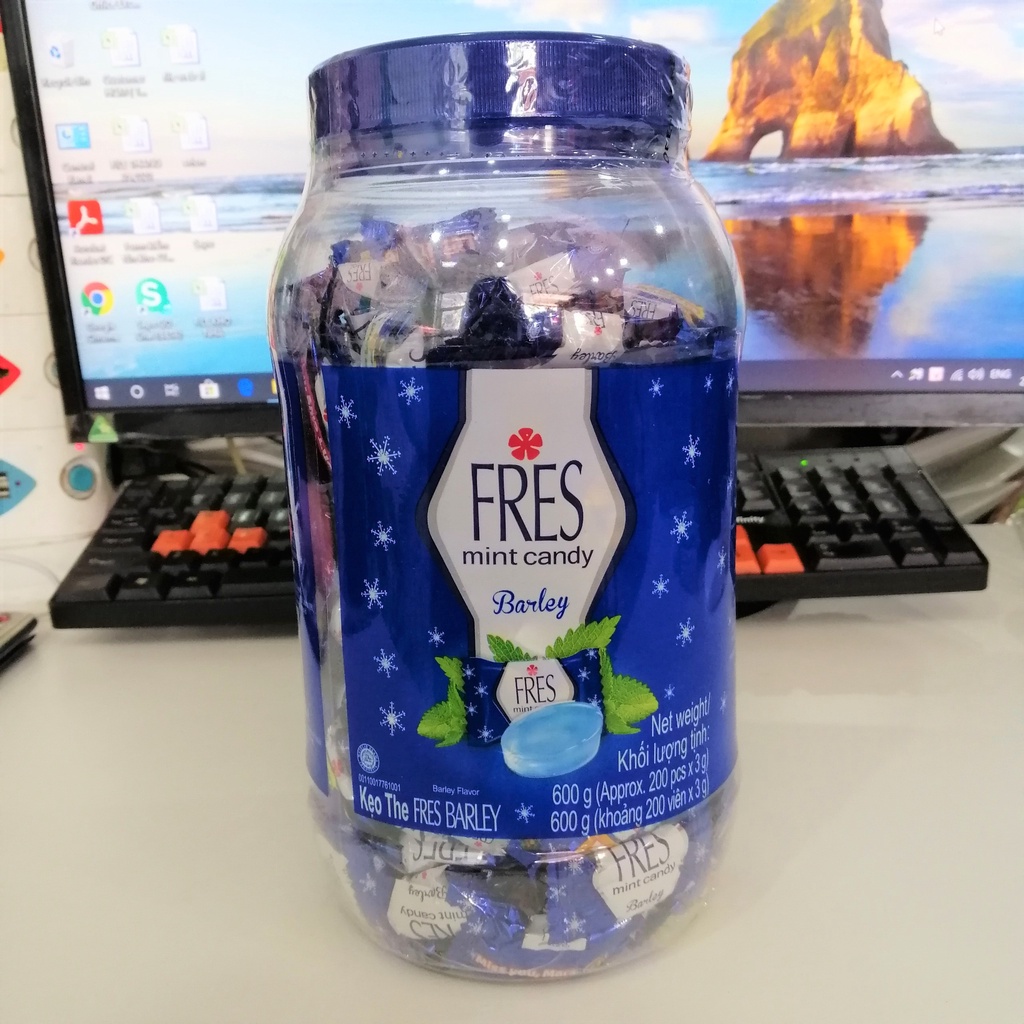Kẹo The Bạc Hà Lúa Mạch Fres Mint Candy