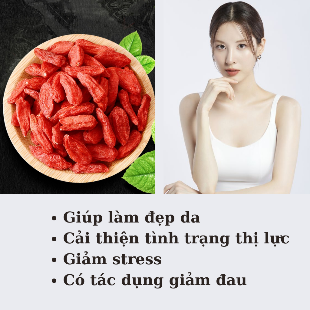 100gr dried red goji berry for stress